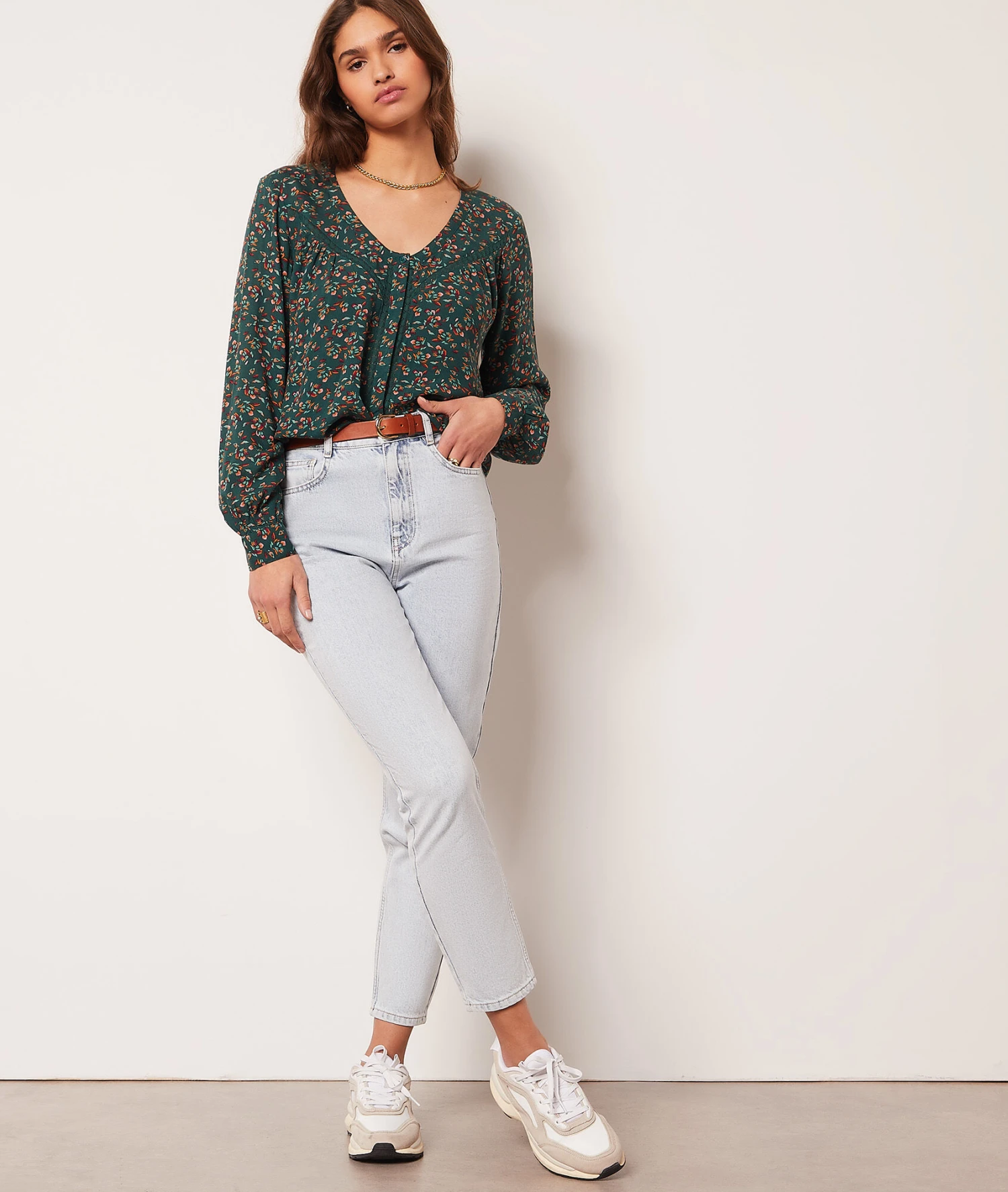 Chemise Manches Longues Imprimée 5 Chemise Manches Longues Imprimée – Image 3