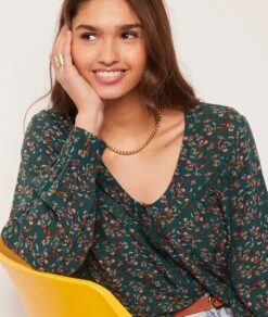 Chemise Manches Longues Imprimée 10 Chemise Manches Longues Imprimée -Boutique De Mode Luxe 653920033 b