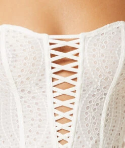 Bustier Broderie Anglaise -Boutique De Mode Luxe 653920901 b