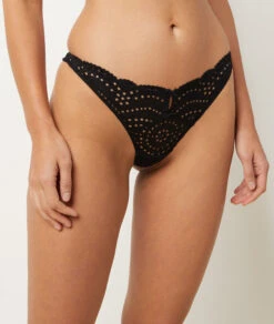 Tanga Broderie Anglaise -Boutique De Mode Luxe 653921405 6