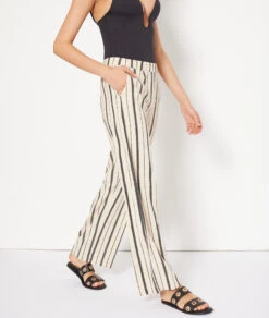 Pantalon Rayé 9 Pantalon Rayé -Boutique De Mode Luxe 653928939 6