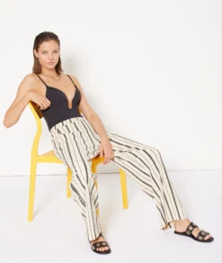 Pantalon Rayé