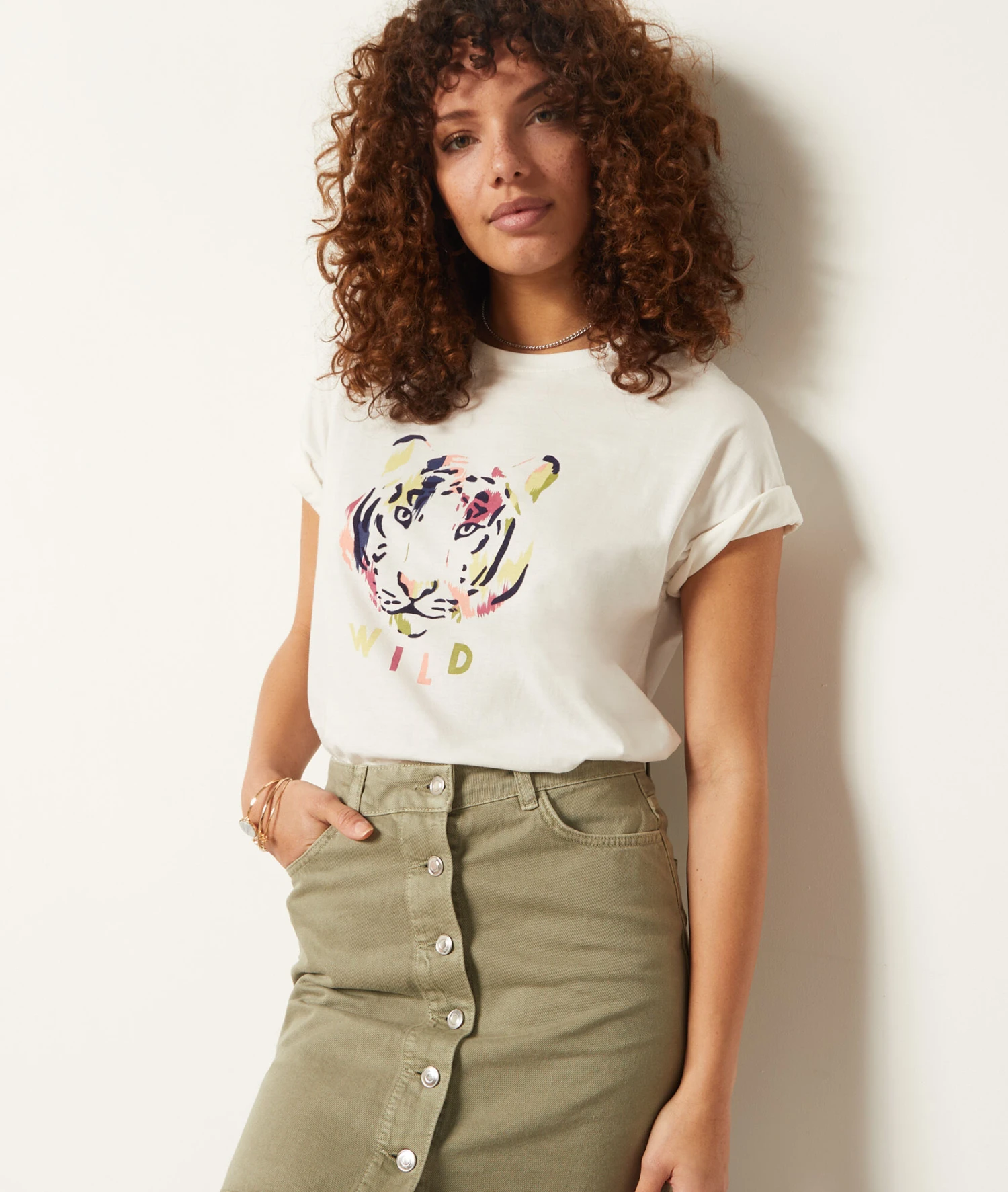 T-shirt Manches Courtes 100% Coton 6 T-shirt Manches Courtes 100% Coton – Image 4