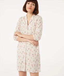 Chemise De Nuit à Boutonner -Boutique De Mode Luxe 653937583 c