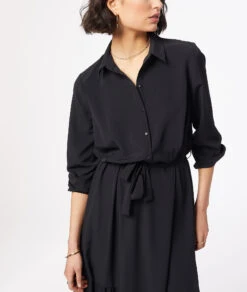 Robe Longue Avec Ceinture à Nouer -Boutique De Mode Luxe 653943705 c