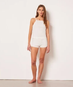 Short De Pyjama En Coton -Boutique De Mode Luxe 653948280 6