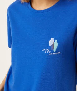 T-shirt Imprimé 100% Coton -Boutique De Mode Luxe 653948323 b