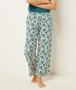 Pantalon De Pyjama 7/8 Imprimé -Boutique De Mode Luxe 653948880 a