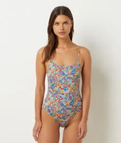 Maillot De Bain 1 Pièce Dos Nu Made With Liberty Fabric -Boutique De Mode Luxe 653950790 c