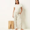 Pantalon De Pyjama Imprimé 7/8 -Boutique De Mode Luxe 653951180 x