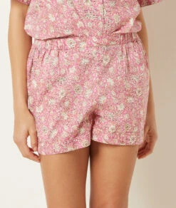 Short De Pyjama Imprimé 100% Coton -Boutique De Mode Luxe 653954070 b