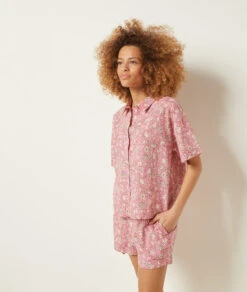 Chemise De Pyjama Imprimée 100% Coton -Boutique De Mode Luxe 653954170 c