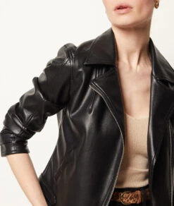 Veste En Simili Cuir -Boutique De Mode Luxe 653962505 b