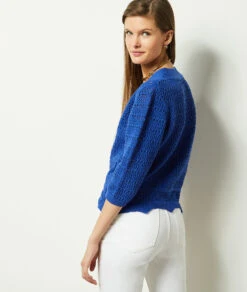 Gilet En Crochet 100% Coton -Boutique De Mode Luxe 653964023 a