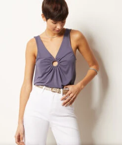 Débardeur à Découpe -Boutique De Mode Luxe 653979121 c