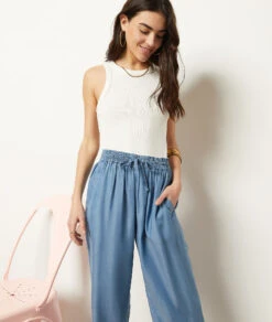 Pantalon Fluide Coupe Large 11 Pantalon Fluide Coupe Large -Boutique De Mode Luxe 653981722 c