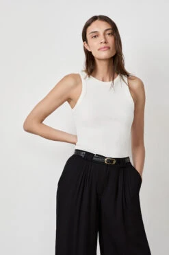 Débardeur Côtelé -Boutique De Mode Luxe 653982180 b