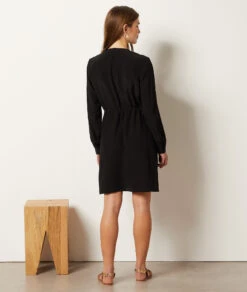 Robe Boutonnée -Boutique De Mode Luxe 653983905 a
