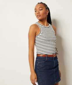 Débardeur à Rayures -Boutique De Mode Luxe 653984905 c