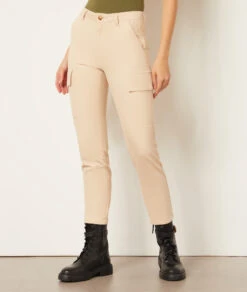 Pantalon Cargo Coupe Droite -Boutique De Mode Luxe 653986283 c