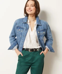 Pantalon Coupe Cigarette -Boutique De Mode Luxe 653987146 c