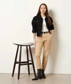 Pantalon Coupe Cigarette -Boutique De Mode Luxe 653987183 6