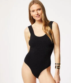 Maillot De Bain 1 Pièce En Matière Extensible