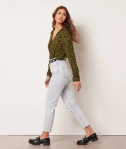 Blouse Imprimée Léopard -Boutique De Mode Luxe 653987916 6