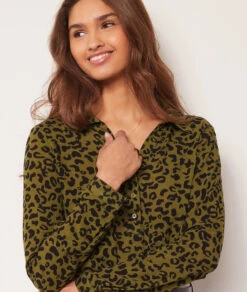 Blouse Imprimée Léopard -Boutique De Mode Luxe 653987916 b
