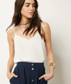 Caraco Détails Broderie -Boutique De Mode Luxe 653988901 b