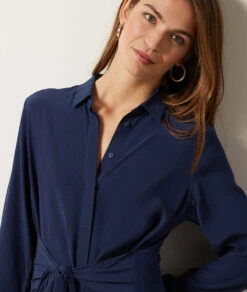 Robe Longue Avec Ceinture à Nouer 10 Robe Longue Avec Ceinture à Nouer -Boutique De Mode Luxe 653989025 b