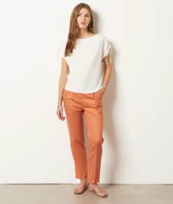 T-shirt Détails Manches Courtes -Boutique De Mode Luxe 653991180 6