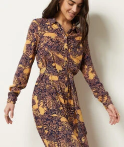 Robe Longue Imprimée -Boutique De Mode Luxe 653991537 c