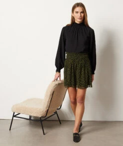 Jupe Fluide Imprimée -Boutique De Mode Luxe 653994316 x