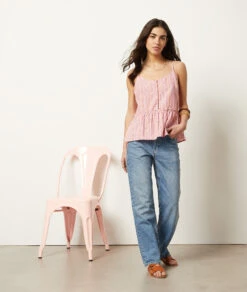 Caraco En Lin Mélangé -Boutique De Mode Luxe 653996070 6