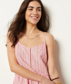 Caraco En Lin Mélangé -Boutique De Mode Luxe 653996070 b