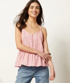 Caraco En Lin Mélangé