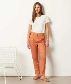 T-shirt Manches Courtes En Coton Mélangé 9 T-shirt Manches Courtes En Coton Mélangé -Boutique De Mode Luxe 653997480 6