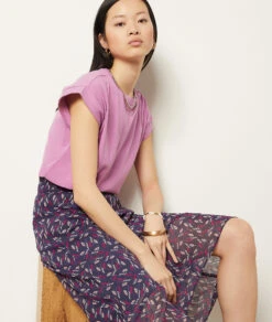 T-shirt Col Rond 100% Coton -Boutique De Mode Luxe 654000110 b