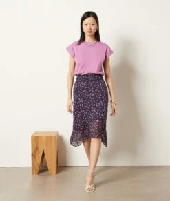 T-shirt Col Rond 100% Coton -Boutique De Mode Luxe 654000110 c