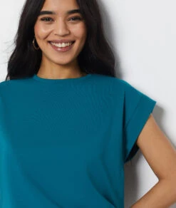 T-shirt Col Rond 100% Coton -Boutique De Mode Luxe 654000143 b