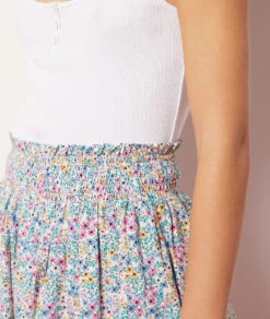 Jupe Fluide Imprimée -Boutique De Mode Luxe 654000236 b