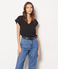 T-shirt Col V 100% Coton Biologique