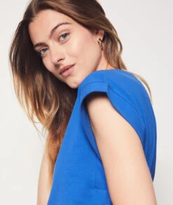 T-shirt Col V 100% Coton -Boutique De Mode Luxe 654000623 b