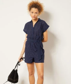 Combishort 100% Coton -Boutique De Mode Luxe 654000825 c