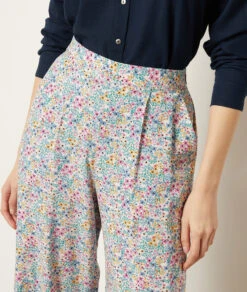 Pantalon Fluide Coupe Large -Boutique De Mode Luxe 654002336 b