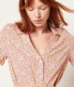 Robe En Lin Mélangé -Boutique De Mode Luxe 654002806 b