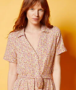 Robe En Lin Mélangé