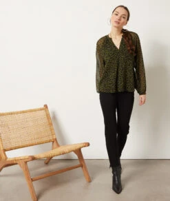 Blouse Transparente Imprimée -Boutique De Mode Luxe 654005216 6