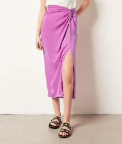 Jupe Longue Avec Fente -Boutique De Mode Luxe 654006710 c